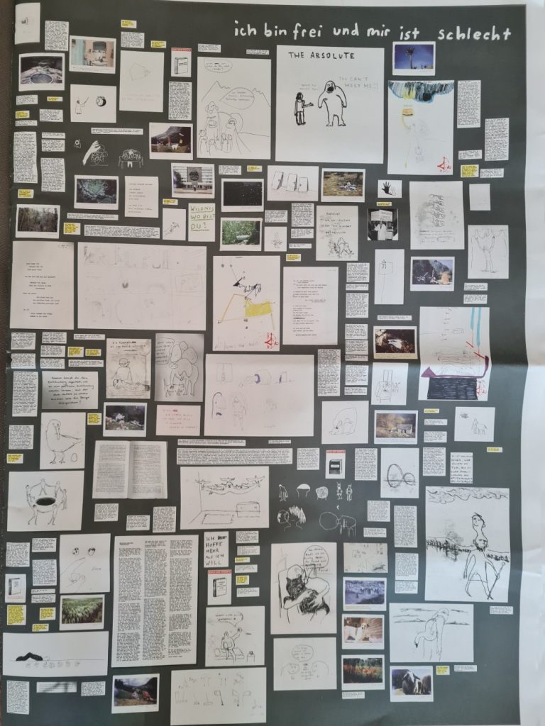 Frontpage von 'ich bin frei und mir ist schlecht' von Tanja Schwarz